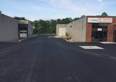 commercial paving and asphalt project in windsor ontario