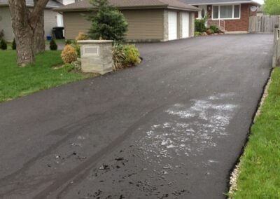 residential paving and asphalt project in windsor ontario
